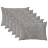 Párna huzat 6 pcs heerlen világosszürke 50 x 75 cm