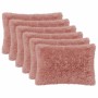 Párna huzat 6 pcs heerlen rózsaszín 50 x 75 cm pv mikroplüss