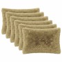 Párna huzat 6 pcs heerlen világos zöld 50 x 75 cm pv mikroplüss