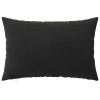Párna huzat 2 pcs heerlen fekete 50 x 80 cm bársony