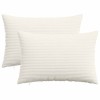 Párna huzat 2 pcs heerlen krémszínű 50 x 80 cm cord