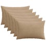 Párna huzat 6 pcs heerlen barna 50 x 80 cm cord