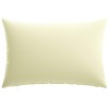 Párna huzat 2 pcs heerlen krémszínű 50 x 80 cm poliészter