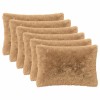Párna huzat 6 pcs heerlen tópszínű 50 x 80 cm pv mikroplüss
