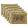 Párna huzat 6 pcs heerlen világos zöld 50 x 80 cm pv mikroplüss