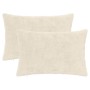 Párna huzat 2 db heerlen fehér 50 x 80 cm műnyúl szőr