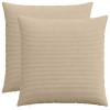 Párna huzat 2 pcs heerlen tópszínű 55 x 55 cm cord