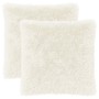 Párna huzat 2 pcs heerlen fehér 55 x 55 cm pv mikroplüss