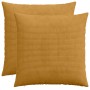 Párna huzat 2 pcs heerlen sárga 60 x 60 cm cord