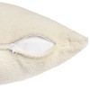 Párna huzat 6 pcs heerlen krémszínű 60 x 60 cm bouclé
