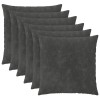 Párna huzat 6 pcs heerlen antracitszürke 60 x 60 cm