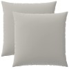Párna huzat 2 pcs heerlen szürke 60 x 60 cm poliészter