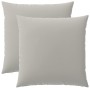 Párna huzat 2 pcs heerlen szürke 60 x 60 cm poliészter