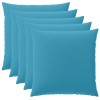 Párna huzat 6 pcs heerlen világoskék 60 x 60 cm poliészter