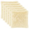 Párna huzat 6 pcs heerlen krémszínű 60 x 60 cm pv mikroplüss