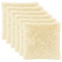 Párna huzat 6 pcs heerlen krémszínű 60 x 60 cm pv mikroplüss