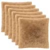 Párna huzat 6 pcs heerlen tópszínű 60 x 60 cm pv mikroplüss