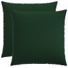 Párna huzat 2 db heerlen sötétzöld 65 x 65 cm szövet