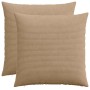 Párna huzat 2 pcs heerlen barna 65 x 65 cm cord
