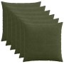 Párna huzat 6 pcs heerlen zöld 65 x 65 cm cord