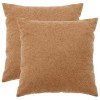 Párna huzat 2 pcs heerlen bézs 65 x 65 cm bouclé