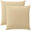 Párna huzat 2 pcs heerlen bézs 65 x 65 cm poliészter