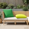 Párna huzat 2 pcs heerlen fényes zöld 80 x 80 cm poliészter