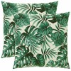 Párna huzat 2 pcs heerlen levélminta 65 x 65 cm poliészter