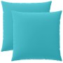 Párna huzat 2 pcs heerlen türkiz 65 x 65 cm poliészter