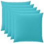 Párna huzat 6 pcs heerlen türkiz 65 x 65 cm poliészter