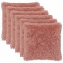 Párna huzat 6 pcs heerlen rózsaszín 65 x 65 cm pv mikroplüss
