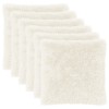 Párna huzat 6 pcs heerlen fehér 65 x 65 cm pv mikroplüss