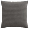 Párna huzat 6 pcs heerlen sötétszürke 70 x 70 cm cord