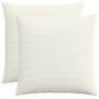 Párna huzat 2 pcs heerlen krémszínű 70 x 70 cm cord