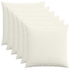 Párna huzat 6 pcs heerlen krémszínű 70 x 70 cm cord