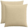 Párna huzat 2 pcs heerlen zöld szürke 70 x 70 cm cord