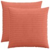 Párna huzat 2 pcs heerlen piros narancs 70 x 70 cm cord