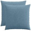 Párna huzat 2 pcs heerlen kék 70 x 70 cm cord