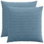 Párna huzat 2 pcs heerlen kék 70 x 70 cm cord