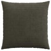 Párna huzat 2 pcs heerlen antracitszürke 70 x 70 cm cord