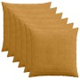 Párna huzat 6 pcs heerlen sárga 70 x 70 cm cord