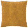 Párna huzat 6 pcs heerlen sárga 70 x 70 cm mikroszálas plüss