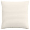 Párna huzat 6 pcs heerlen krémszínű 80 x 80 cm cord
