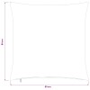 Párna huzat 2 pcs heerlen antracitszürke 80 x 80 cm cord