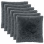 Párna huzat 6 pcs heerlen antracitszürke 80 x 80 cm