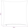 Párna huzat 2 db heerlen fekete 80 x 80 cm műnyúl szőr