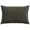 Párna huzat 2 pcs almelo antracitszürke 30 x 50 cm cord