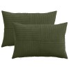Párna huzat 2 pcs almelo zöld 30 x 50 cm cord