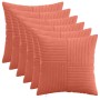 Párna huzat 6 pcs almelo piros narancs 35 x 35 cm cord