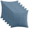 Párna huzat 6 pcs almelo kék 35 x 35 cm cord